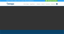 Desktop Screenshot of cirugiaesteticavenegas.com