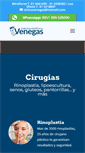 Mobile Screenshot of cirugiaesteticavenegas.com